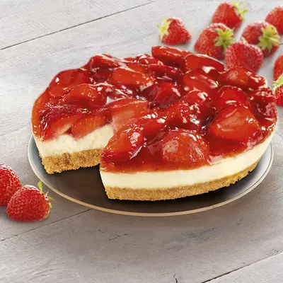 Lust auf Kuchen Erdbeer Cheesecake