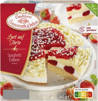 Spaghetti-Erdbeer-Torte Coppenrath & Wiese 