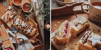 Veganer Kirschstrudel zum Advent