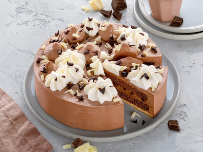 Schokoladen-Sahne-Torte