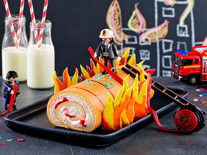 Feuerwehr Kuchen Kindergeburtstag