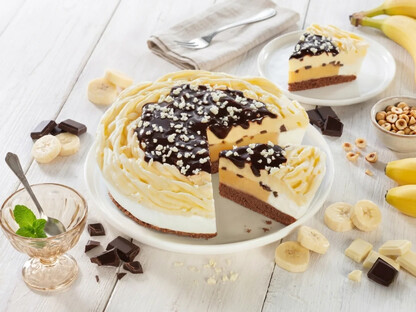 Spaghetti-Banane-Schoko-Torte aus der Conditorei Coppenrath & Wiese