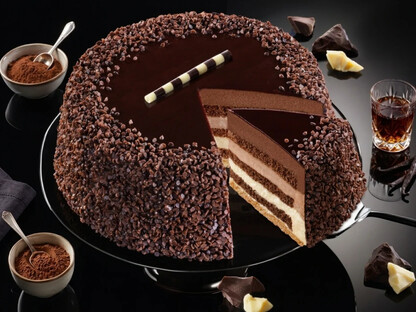 Mousse au Chocolat-Torte aus der Conditorei Coppenrath & Wiese