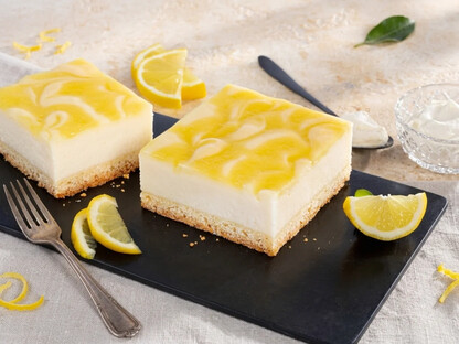 Lemon-Cheesecake aus der Conditorei Coppenrath & Wiese