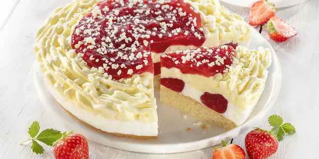  Spaghetti-Erdbeer-Torte