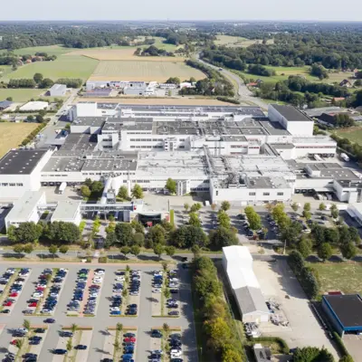 Luftaufnahme Mettingen