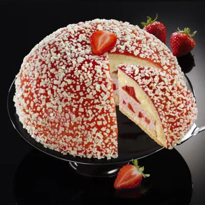 Erdbeer-Vanille-Torte