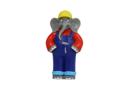 Benjamin Blümchen Figur Bauarbeiter