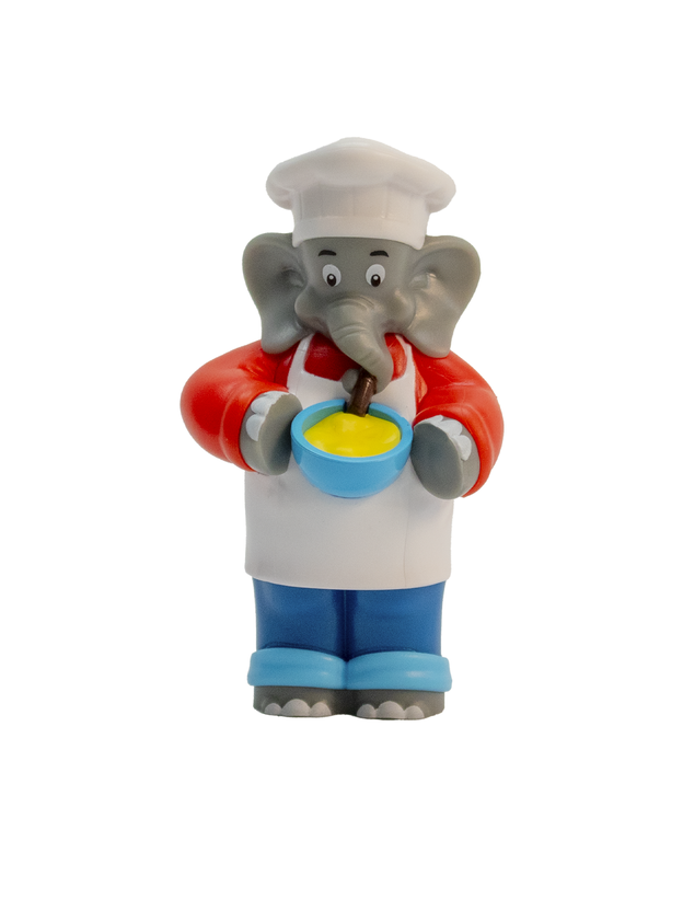 Benjamin Blümchen Figur aus der Benjamin Blümchen Torte als Conditor