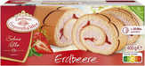 Sahnerolle Erdbeer
