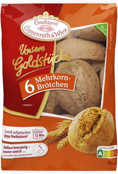 Coppenrath & Wiese Mehrkorn-Brötchen (Unsere Goldstücke)