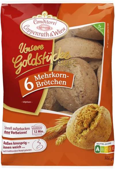 Coppenrath & Wiese Mehrkorn-Brötchen (Unsere Goldstücke)