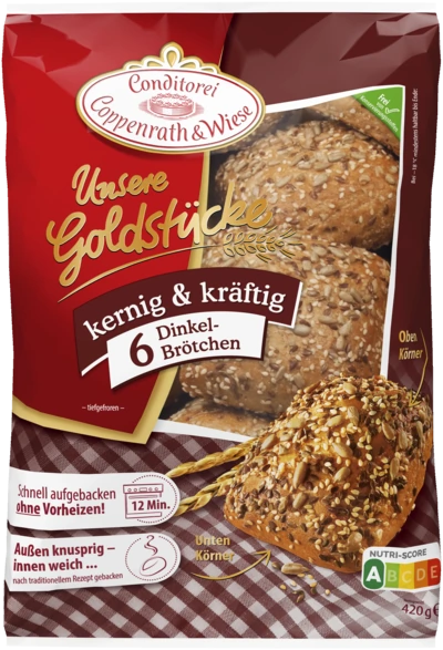 Coppenrath & Wiese Dinkel-Brötchen (Unsere Goldstücke)