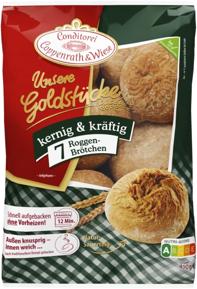 Coppenrath & Wiese Roggen-Brötchen (Unsere Goldstücke)