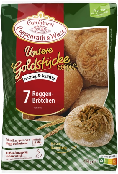 9 Weizenbrötchen (450g) » Coppenrath & Wiese Goldstücke 9 Weizenbrötchen (450g) » Coppenrath & Wiese Goldstücke