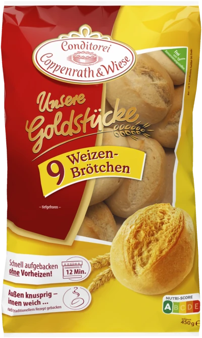 Coppenrath & Wiese Weizen-Brötchen (Unsere Goldstücke)