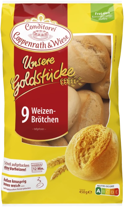 Roggenbrötchen Coppenrath &amp; Wiese Goldstücke