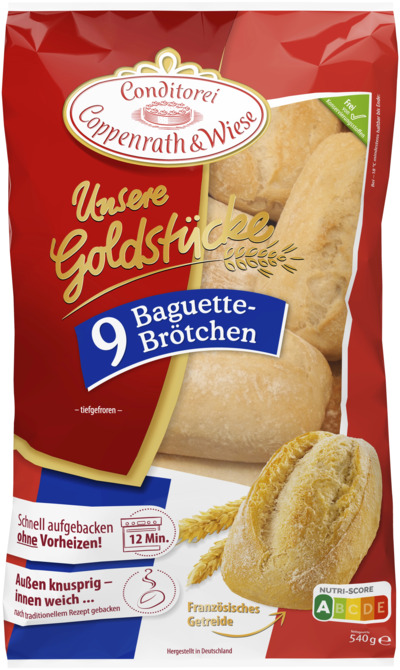 Coppenrath & Wiese Baguette-Brötchen - Unsere Goldstücke