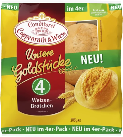 Coppenrath & Wiese Weizen-Vollkorn Brötchen