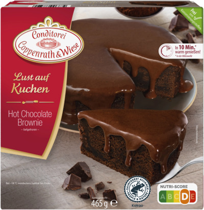 Lust auf Kuchen Hot Chocolate Brownie Kuchen