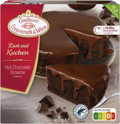 Lust auf Kuchen Hot Chocolate Brownie Kuchen