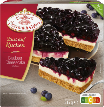 Blaubeer-Cheesecake, Lust auf Kuchen, Frischkäsekuchen