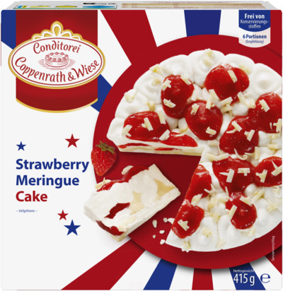 Erdbeer-Baiser-Kuchen 