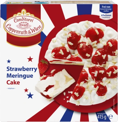 Erdbeer-Baiser-Kuchen 