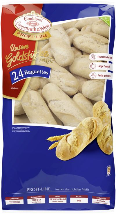 Coppenrath & Wiese 24 Französische Baguette-Brötchen