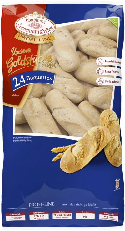 Coppenrath & Wiese 24 Französische Baguette-Brötchen