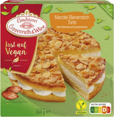 Coppenrath & Wiese vegane Mandel-Bienenstich-Torte