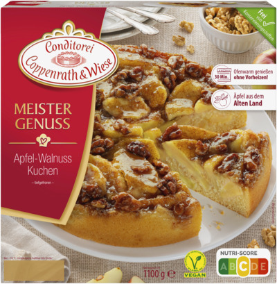 Meistergenuss Apfel-Walnuss-Kuchen