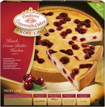 Coppenrath & Wiese Kirsch-Creme Brulee-Torte (Profi Line)