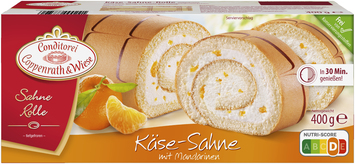 Coppenrath & Wiese Käse-Sahne-Rolle mit Mandarinen