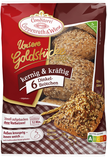Coppenrath & Wiese Dinkel-Brötchen (Unsere Goldstücke)