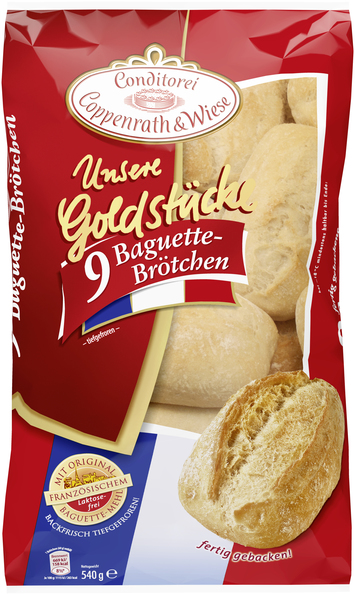 Baguette-Brötchen von Coppenrath &amp; Wiese: Zum selber fertig backen