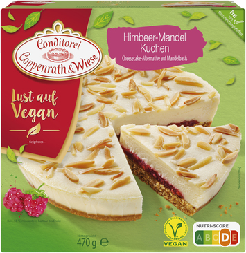 Coppenrath & Wiese veganer Himbeer-MandelKuchen