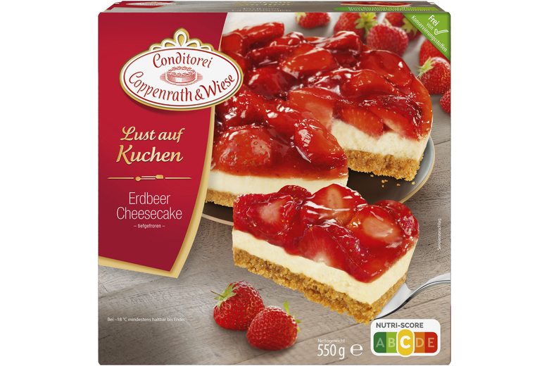 Coppenrath & Wiese Lust Auf Kuchen Erdbeer Frischkäse www.coppenrath-wiese.de